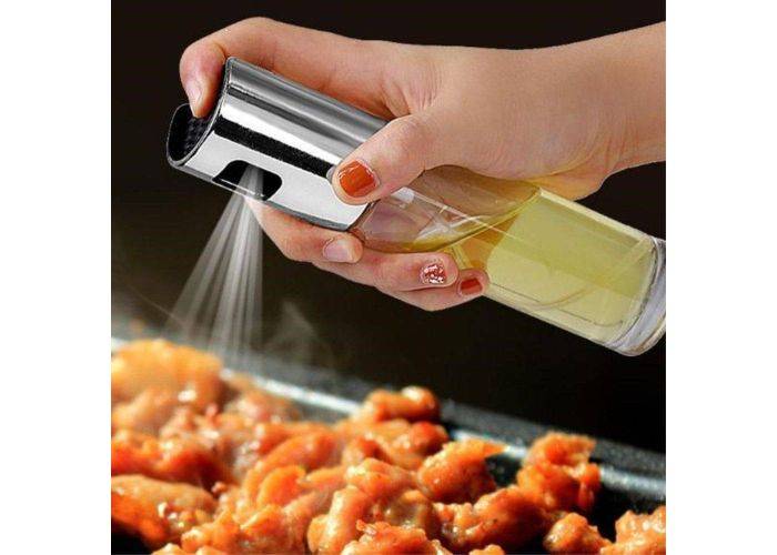 Northfjords - Sprayflaska i glas för oljor för marinering / sallader - Silver