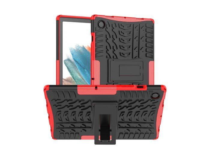 Samsung Galaxy Tab A8 10.5 (2021) - Hybrid skal med stöd - Röd