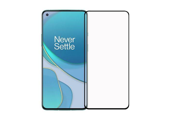 OnePlus 9 - Azmaro Premium Skärmskydd i Härdat glas - Fullständig täckning