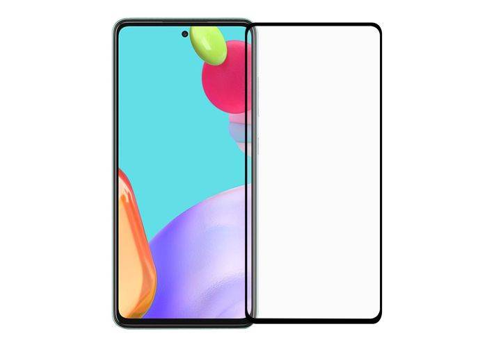 Samsung Galaxy A52 5G/4G / A52s 5G - Azmaro Premium härdat glas - Full täckning