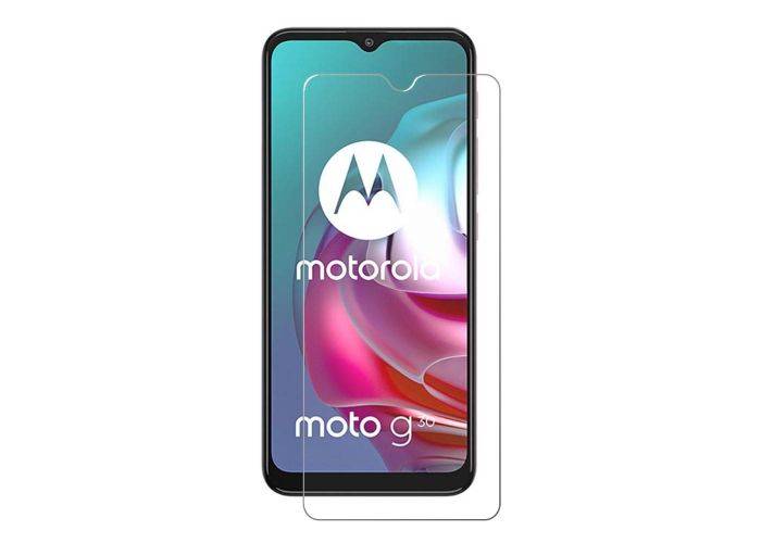 Motorola G30 - Azmaro Ultraklart Skärmskydd i Härdat glas - Genomskinlig
