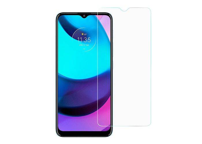 Motorola E20 - Azmaro Ultraklart Skärmskydd i Härdat glas - Genomskinlig