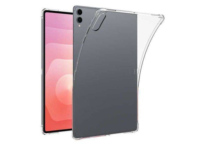 Samsung Galaxy Tab S11 - Stötsäkert hybridskal med stöd - Transparent