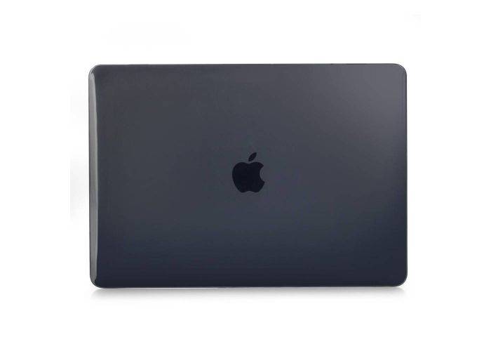 MacBook Air 13 M5/M4/M3/M2 (2026/2025/2024/2022) Modellnr: A3449 / A3240 / A3113 / A2681 (anges med liten text på baksidan av din MacBook) - Hårt skal fram + baksida omslag - Svart