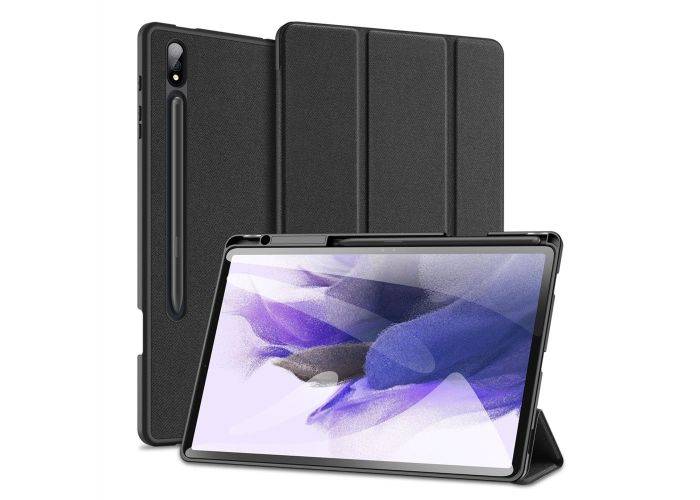 Samsung Galaxy Tab S9 Plus - DUX DUCIS Domo Series Tri-Fold Smart fodral - Svart