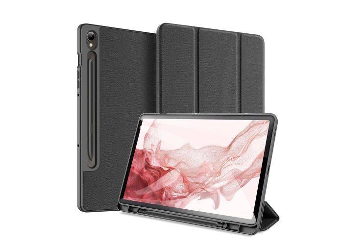 Samsung Galaxy Tab S9 - DUX DUCIS Domo Series Tri-Fold Smart fodral - Svart