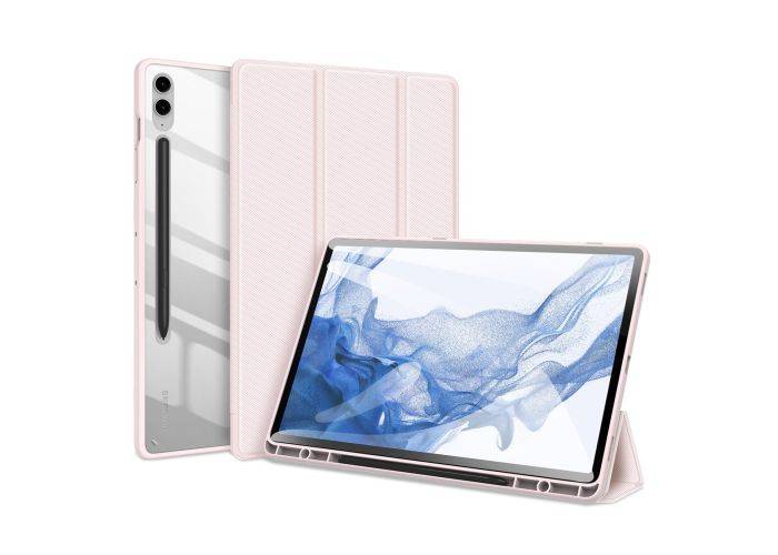 Samsung Galaxy Tab S9 Plus - DUX DUCIS Toby Tri-Fold läderfodral - Oink