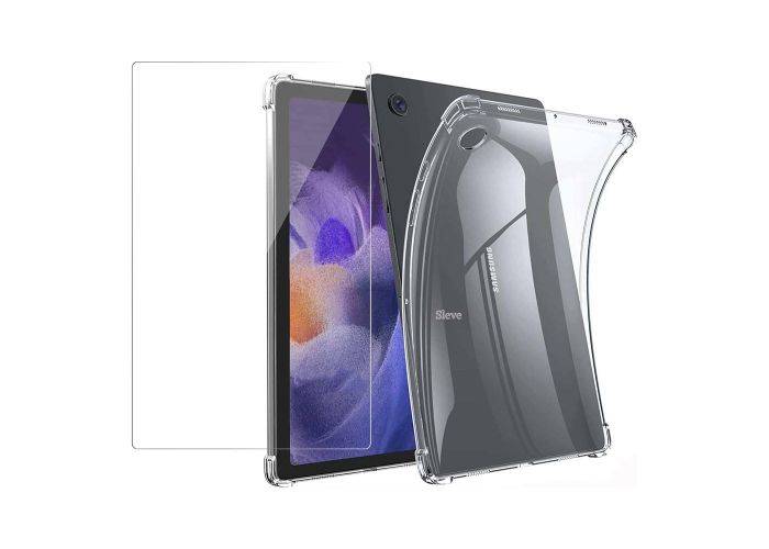 Samsung Galaxy Tab A9 Plus / Tab A11 Plus - Shockproof Gummiskal - Inkl. Härdat glas skärmskydd
