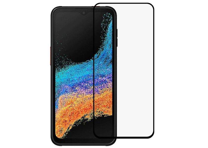 Samsung Galaxy Xcover6 Pro 5G- Azmaro Premium härdat glas skämskydd - Heltäckande