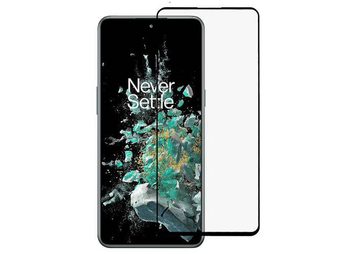 OnePlus 10T 5G - Azmaro Premium härdat glas skämskydd - Heltäckande