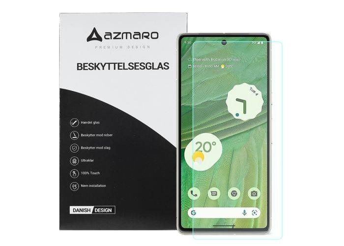 Google Pixel 7 5G - Azmaro Ultraklart Skärmskydd i Härdat glas - Transparent