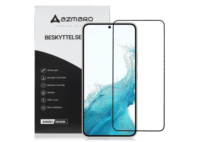 Samsung Galaxy S23 5G - Azmaro Premium härdat glas - Fullständig täckning
