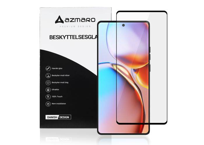 Motorola Edge 40 Pro - Azmaro Premium Skärmskydd i Härdat glas - Fullständig täckning