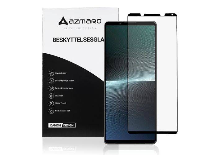 Sony Xperia 1 V - Azmaro Premium Skärmskydd i Härdat glas - Fullständig täckning