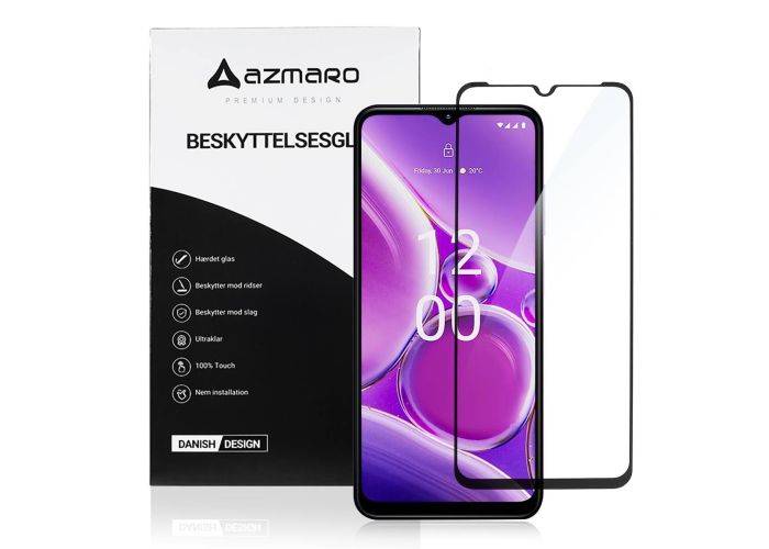 Nokia G42 - Azmaro Premium Skärmskydd i Härdat glas - Fullständig täckning