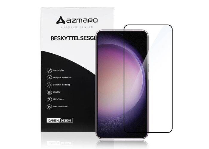 Samsung Galaxy S23FE - Azmaro Premium Skärmskydd i Härdat glas - Fullständig täckning