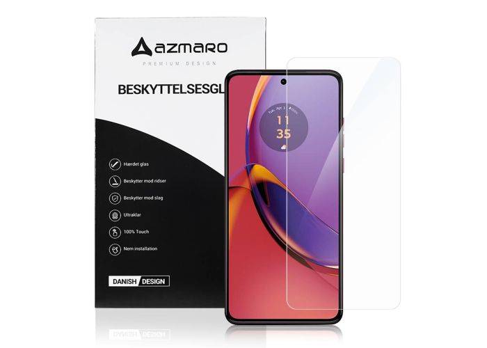 Motorola G84 - Azmaro Ultraklart Skärmskydd i Härdat glas