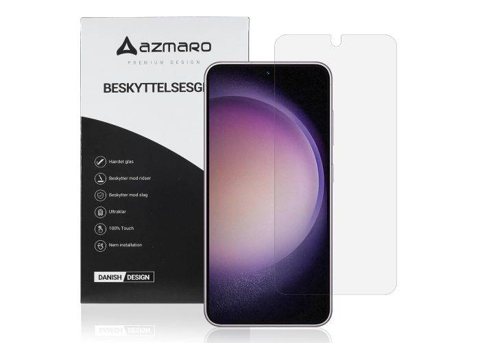 Samsung Galaxy S24 - Azmaro Ultraklart Skärmskydd i Härdat glas - Genomskinlig