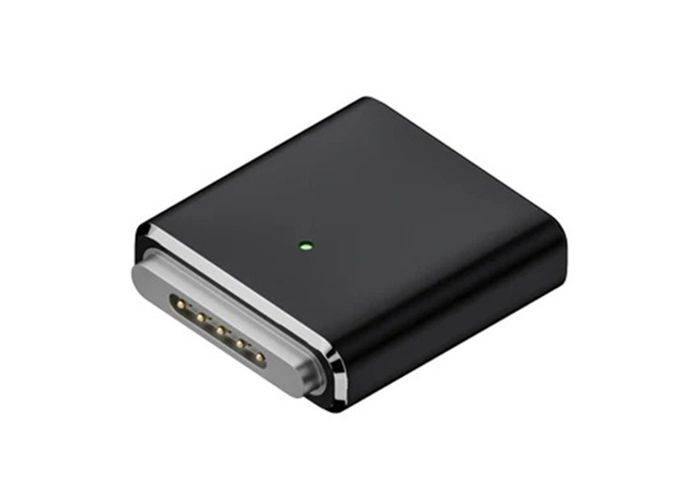 USB-C / Magsafe 3 adapter - PD 100W - Mörkgrå