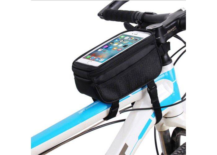 B-SOUL Vattentät cykelväska 5.8" - svart