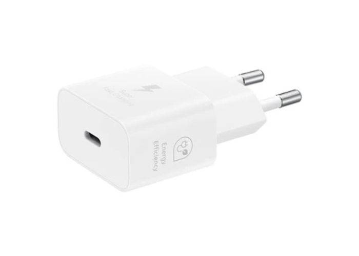 Original Samsung T2510EWEGEU GaN USB-C laddare / adapter 25W - Bulk - Vit