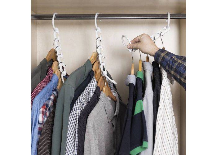 Smarta klädhängare för garderoben - smart och organiserad