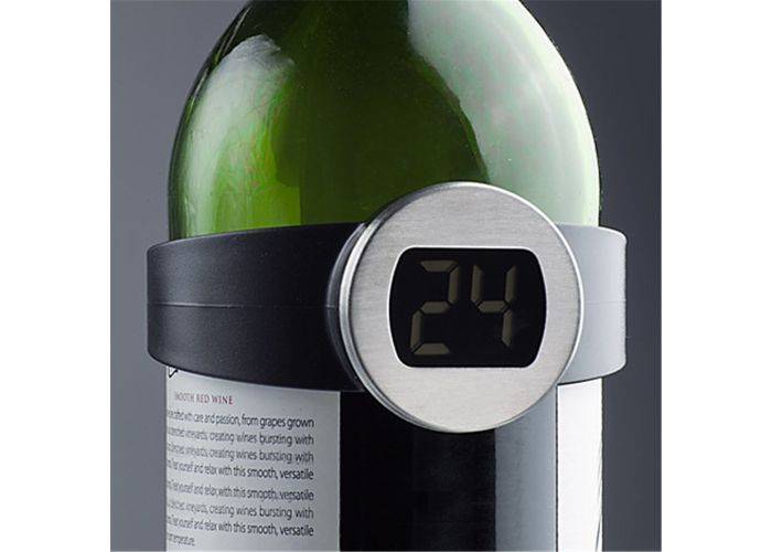 Digital vintage-vintermometer - För rödvin / vitt vin