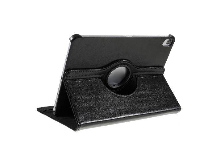 iPad Air 10.9 (2022/2020) - Azmaro äkta läderfodral 360 grader roterbart - Svart