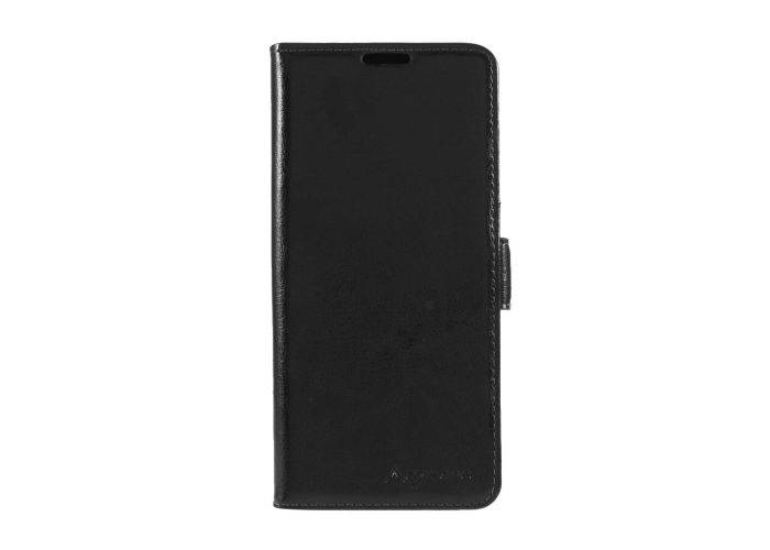 OnePlus Nord N100 - AZMARO fodral/plånbok i äkta läder - Svart