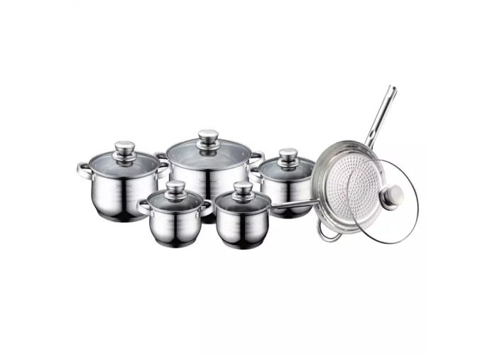Royalty Line Grytset i 12 delar - Rostfritt stål