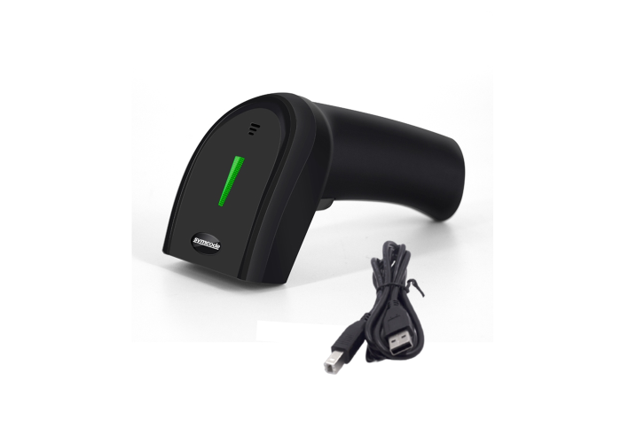 Streckkodsläsare MJ-2806 - 1D-skanner med kabel - Svart