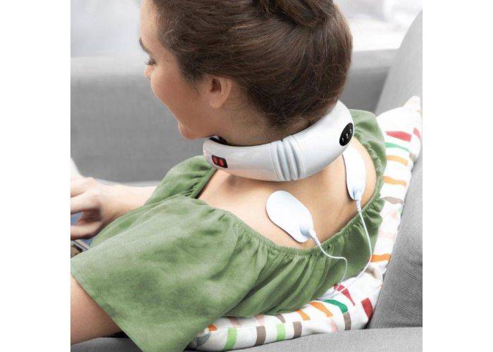 Elektromagnetisk massageapparat för nacke och rygg