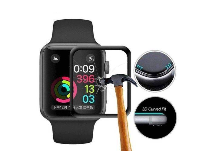 Apple Watch Series 5/4 - 40 mm - Heltäckande Skärmskydd i Härdat glas