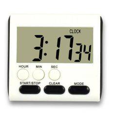 Magnetisk digital köksklocka med timer - Svart