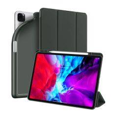 iPad Pro 12.9 (2020/2018) - DUX DUCIS OSOM Tri-Fold läderfodral - Midnattsgrön