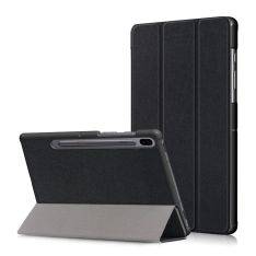 Samsung Galaxy Tab S6 - Tri-Fold smart läderfodral - Svart