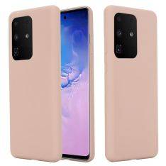Samsung Galaxy S20 Ultra - Azmaro Tunn Silikonskal - Rosa