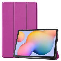 Samsung Galaxy Tab S6 Lite - Tri-Fold läderfodral - Rosa