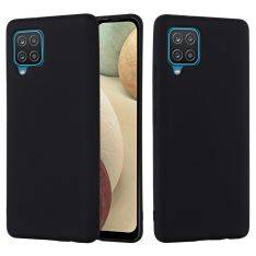 Samsung Galaxy A22 4G - Azmaro Tunn Silikonskal - Svart