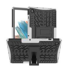 Samsung Galaxy Tab A8 10.5 (2021) - Hybrid skal med stöd - Vit