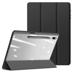Samsung Galaxy Tab S8 Plus - DUX DUCIS Toby Tri-Fold läderfodral - Svart