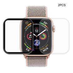 Apple Watch Series 5/4 - 40 mm - HAT PRINCE skärmskydd med komplett täckning - Svart/transparent