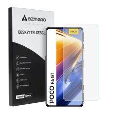 Xiaomi Poco F4 GT - Azmaro Ultraklart Skärmskydd i Härdat glas - Transparent