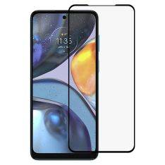 Motorola G22/E32s 4G - Azmaro Premium härdat glas skämskydd - Heltäckande