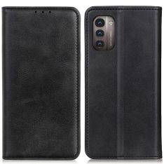 Nokia G11/G21 - Flip-fodral i äkta läder - Svart