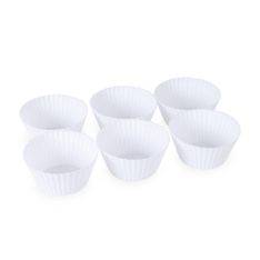 Muffinsformar i silikon - set om 6 st.