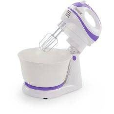 Royalty Line 2-i-1 Handmixer set 250W - Med skål 2,5L - Vit