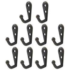 Retro krok singel - Set med 10 st. - Svart