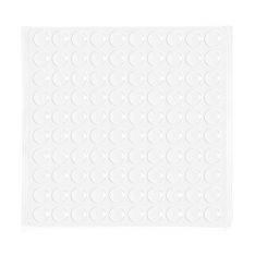 självhäftande gummi stötfångare / fötter ø8 x 1,5mm - Set om 100 St.