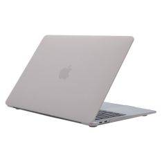 MacBook Air 13 M5/M4/M3/M2 (2026/2025/2024/2022) - Smal hård skal för fram och bak - Rock Grey